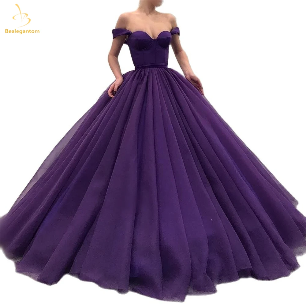 

Bealegantom Sexy Luxury Purple Quinceanera Dresses 2023 Sweet 16 Year Vestido Debutante 15 Anos Prom Gowns QD63