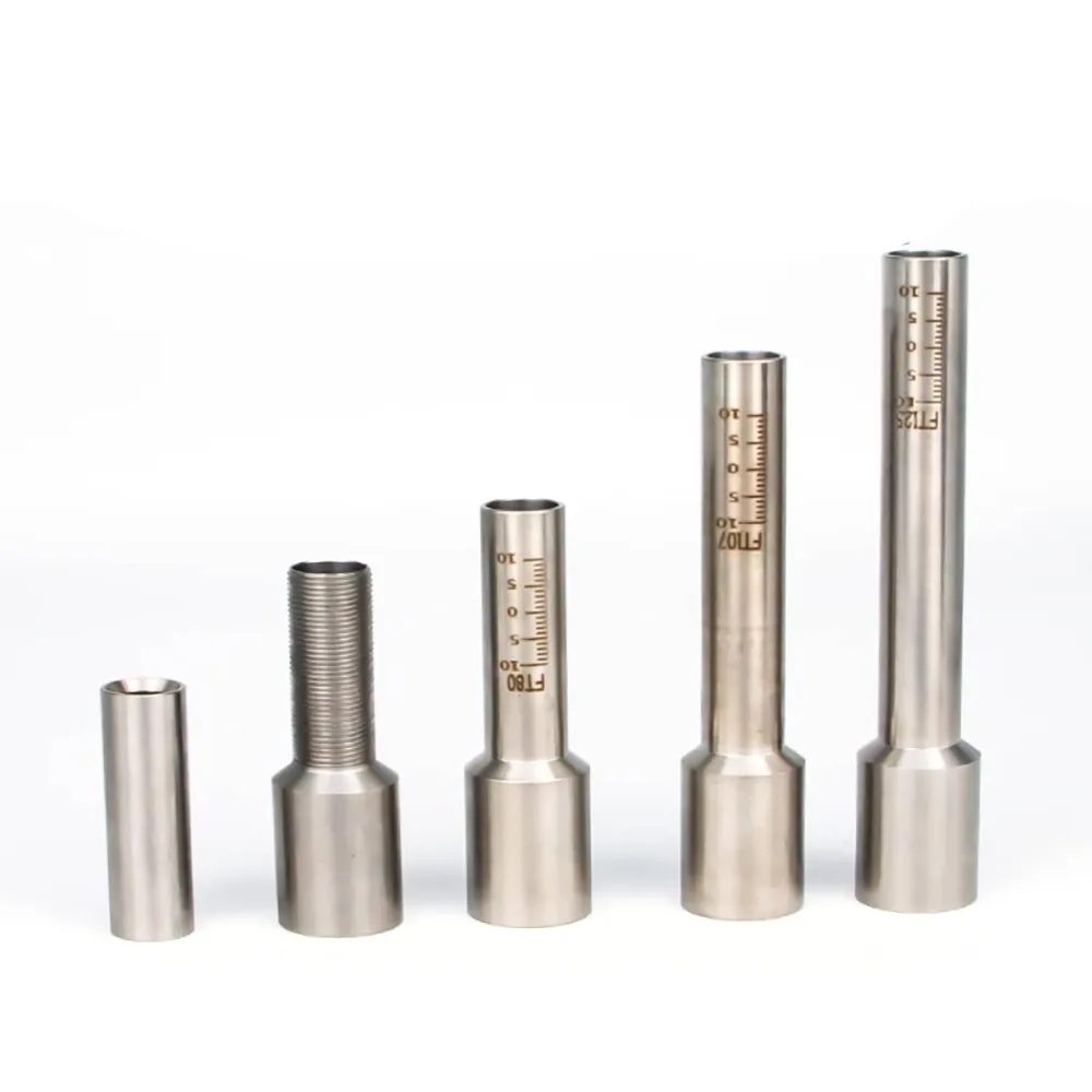 Laser Welding Nozzle Connector Fixed Scale Tube For WSX CQWY HW QILIN Handheld Weld Head Machine M16 M8 M10 Thread Wholesale