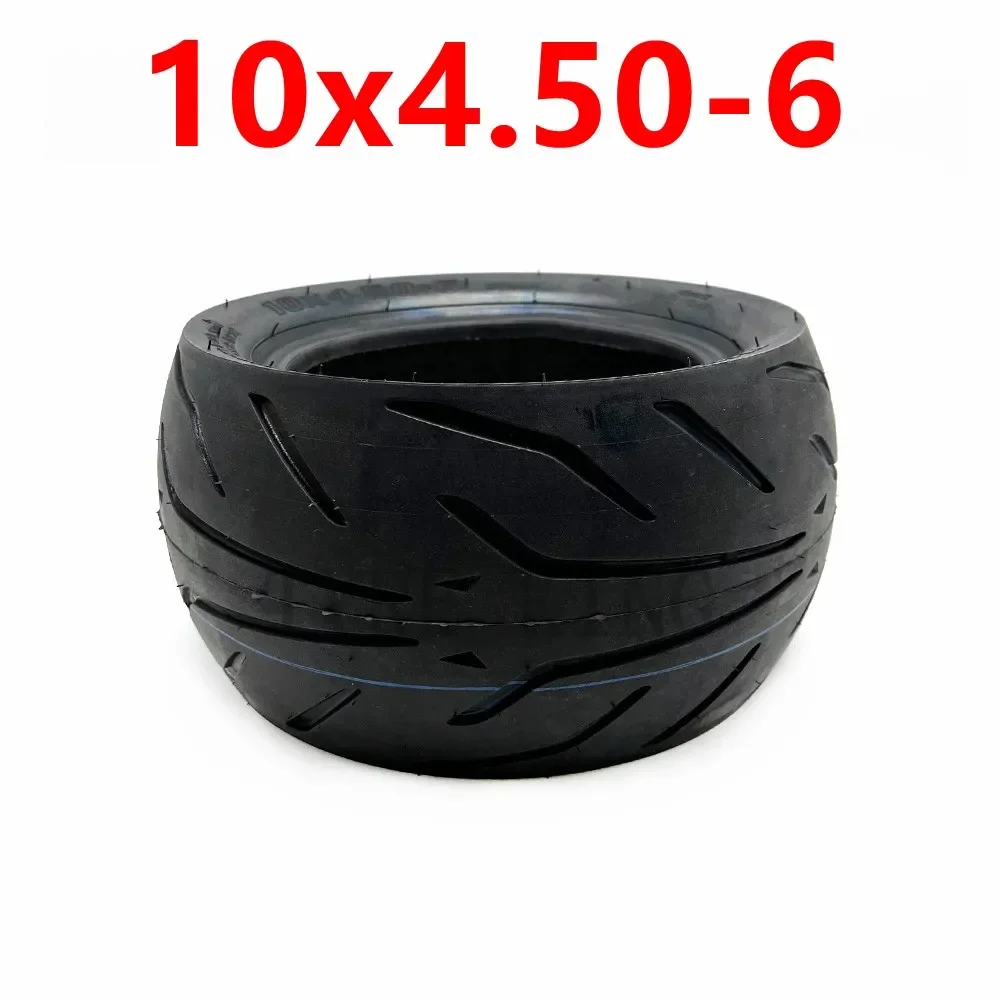 High Quality TUOVT 10x4.50-6 Tubeless Tyre 10 Inch Thickened City Vacuum Tire for Electric Scooter Accessories