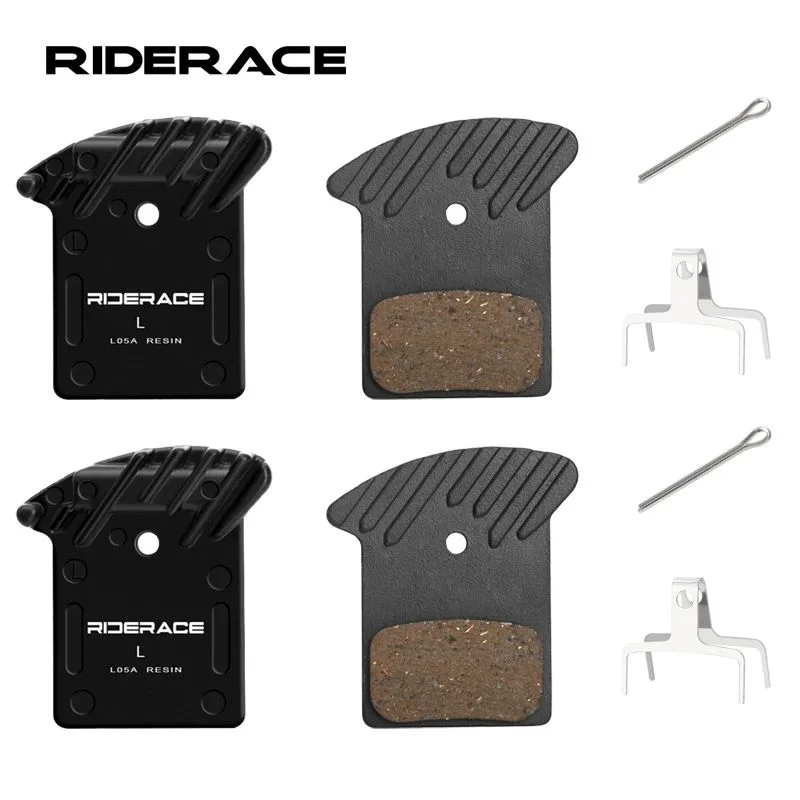 RIDERACE Bicycle Brake Pads L05A For Shimano L03A Ultegra R9170 R8070 R7070 RS805 XTR M9100 oad Bike Oil Brake Calipers Cooling