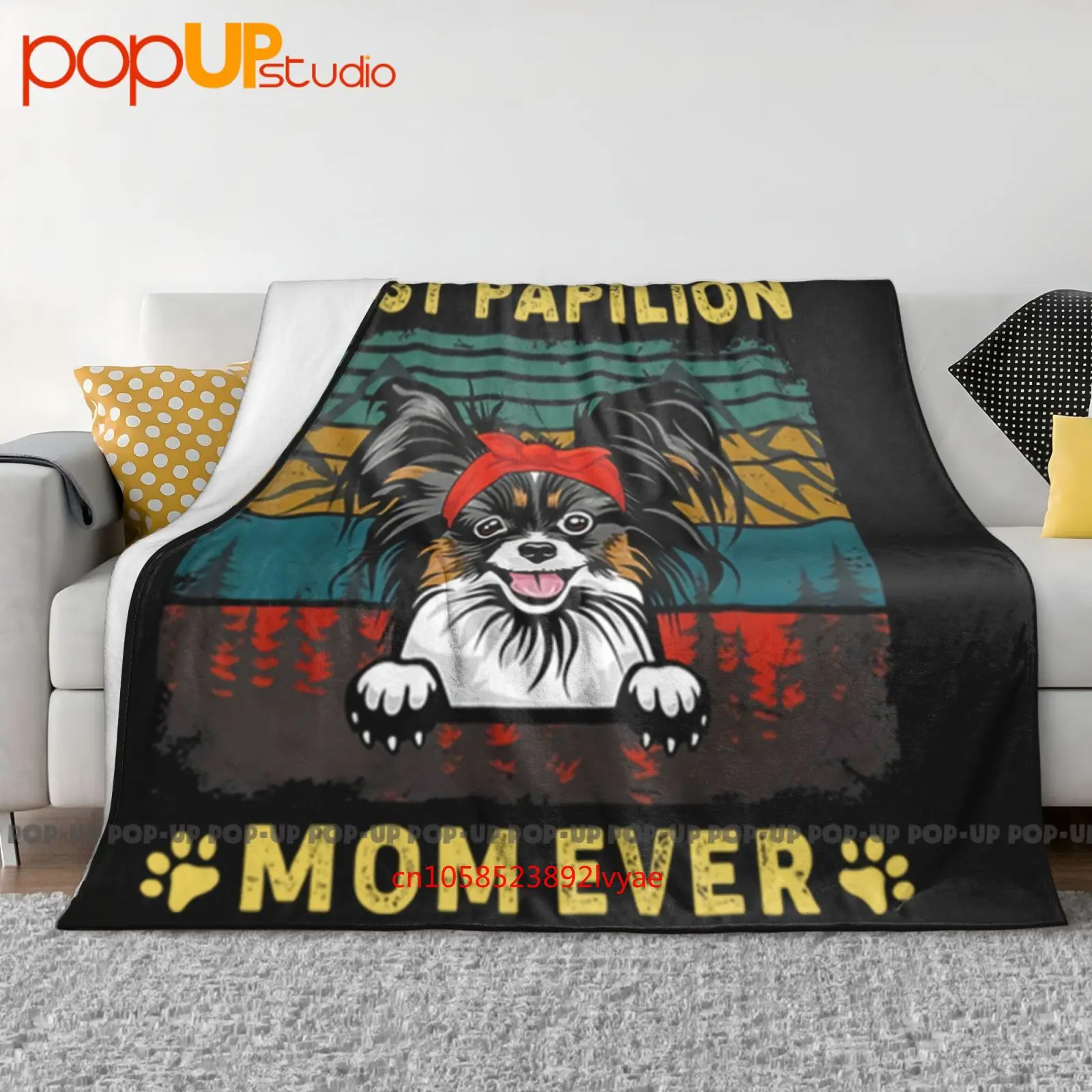 Papillion Dog Lover Best Papillion Ultra-Soft Blanket Quilt Winter Sofa Cover Bed Covers