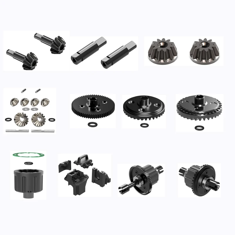 RLAARLO Omni-Terminator RC Car Spare Parts Center Differential Center Differential Mount 34T Spur Driven Gear RC Car Parts