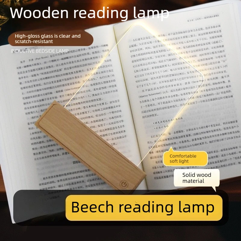 Tablet Reading Light Dormitory Study Night Reading Light USB Charging Eye Protection Three-color Learning Reading Light