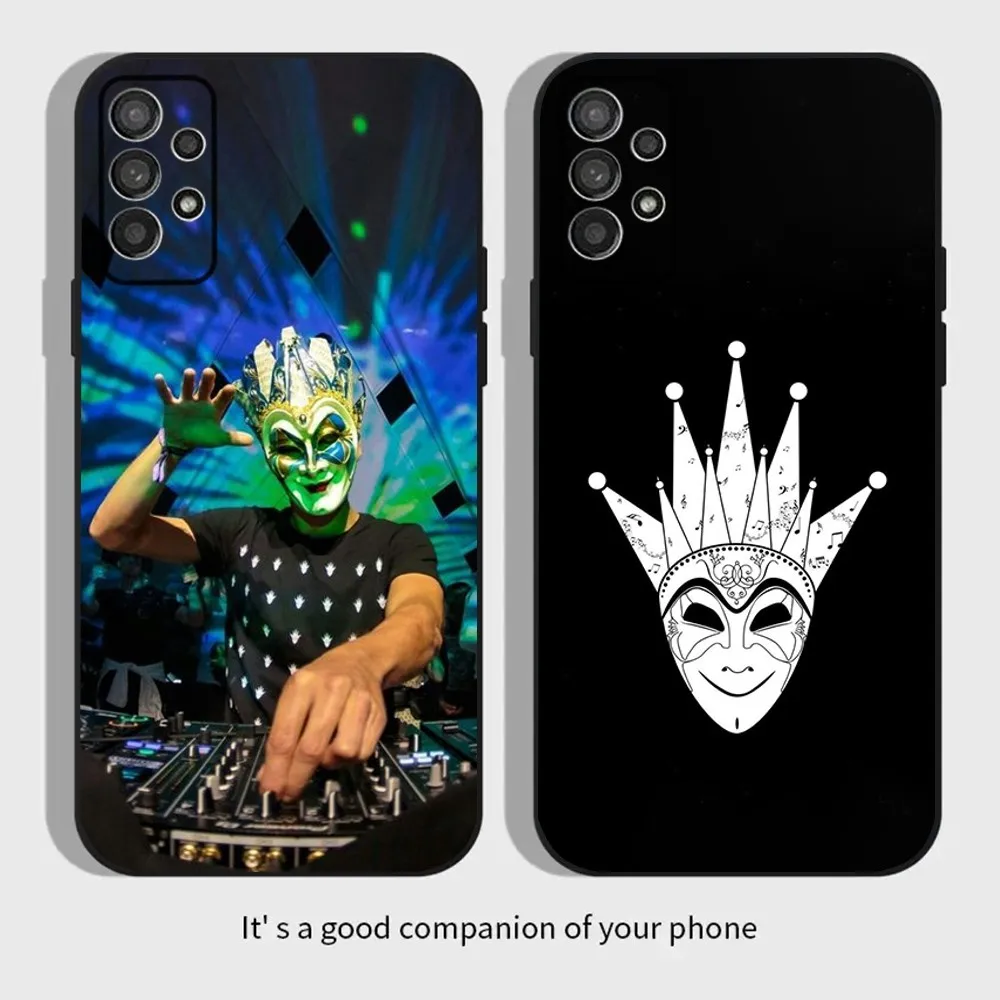 DJ B-Boris B-Brejcha Phone Case For Samsung Galaxy A13,A21s,A22,A31,A32,A52,A53,A71,A80,A91 Soft Black Cover