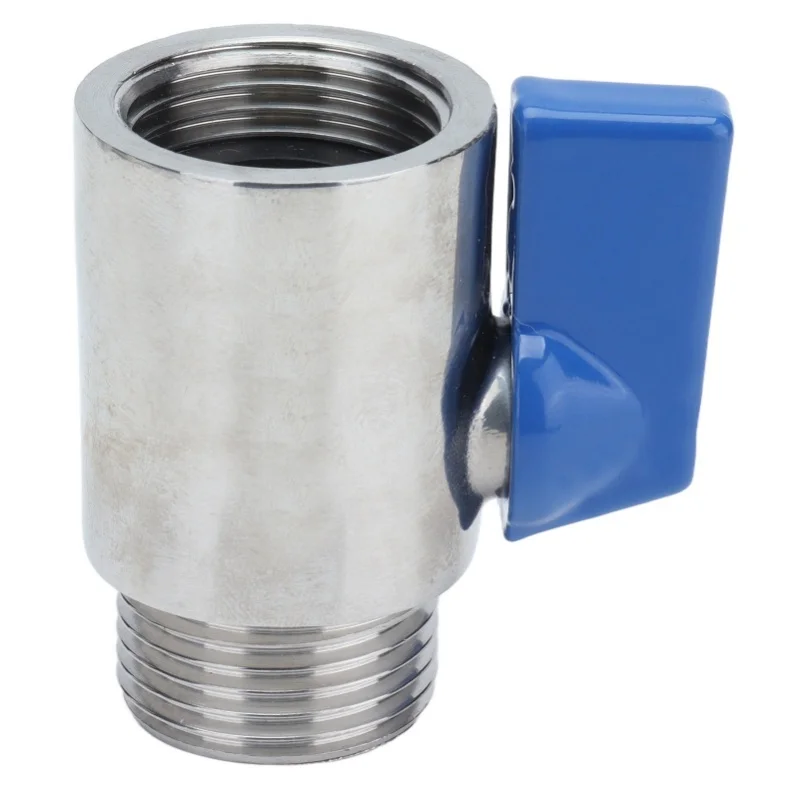 

5/8 Inch Mini Ball Valve 304 Stainless Steel Mini Sanitary Female To Male Ball Valve For Beer Homebrew Tap Head