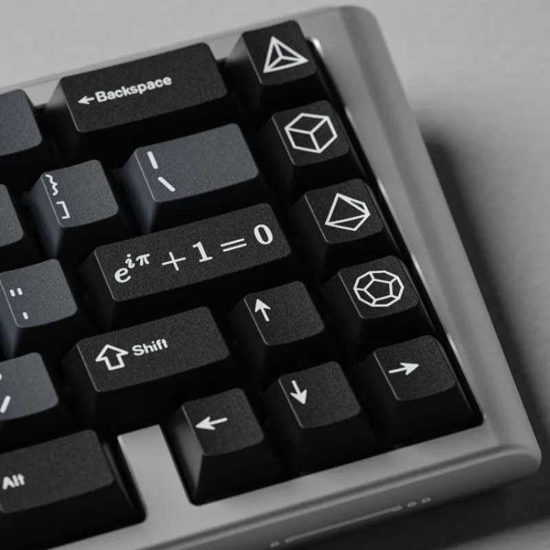 SWG Black Theme Keycaps Set Custom ABS Material Suitable for Gaming Office Keyboard Cap Mechanical Keyboard Accessories Presale