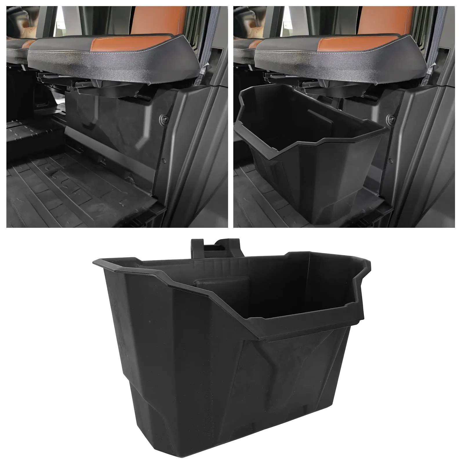 صندوق تخزين السائق تحت المقعد UTV صندوق تخزين تحت المقعد من مادة البولي بروبيلين 715003399 متعدد الأغراض للمدافع HD5 HD7 HD8 HD9 HD10