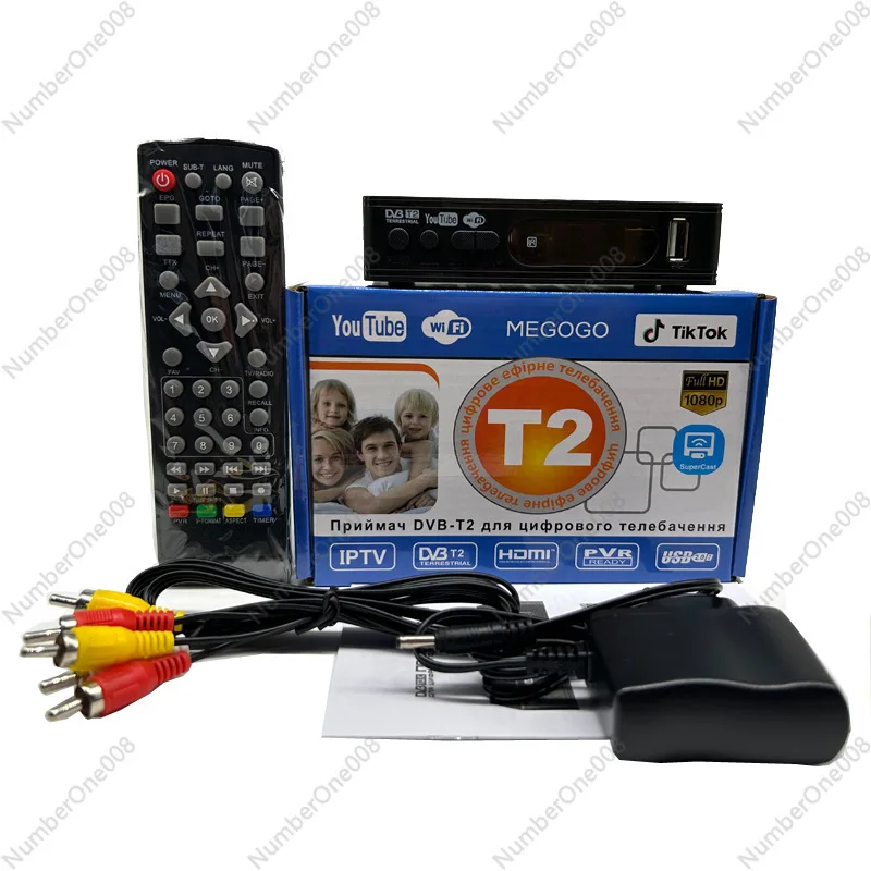 Hot Spot South East Asia DVB-T2 TV Set Top Box FTA Receiver H.264 High Definition SET TOP BOX