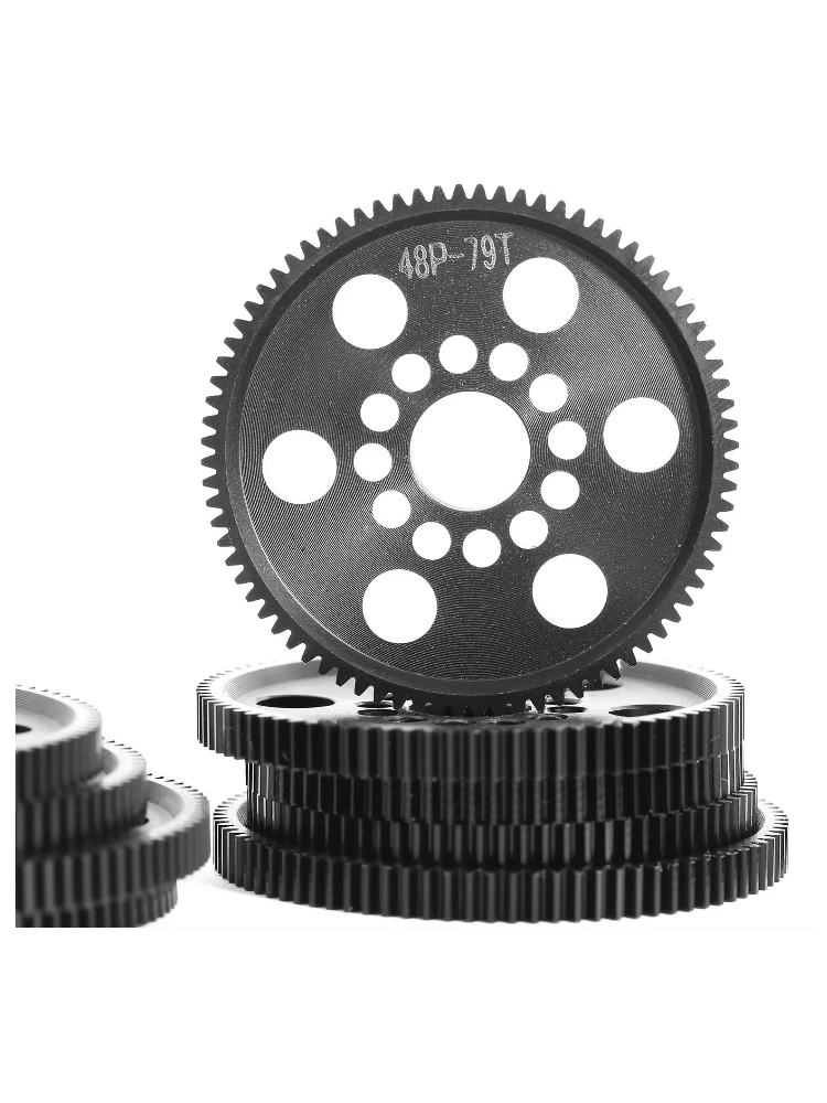 3Racing Sakura S XI/XIS/CS/D4/D5 1/10 RC Car Upgrade POM 48P Stirnradsatz (75T 78T 82T 85T 88T 90T) Hochleistungsfähiges, langlebiges Pa – Detail 2