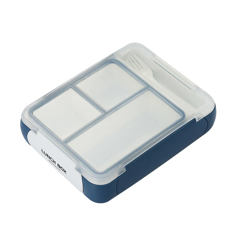 

Lunch With Spoon and Fork Set Leak-Proof Bento Snack For Adults