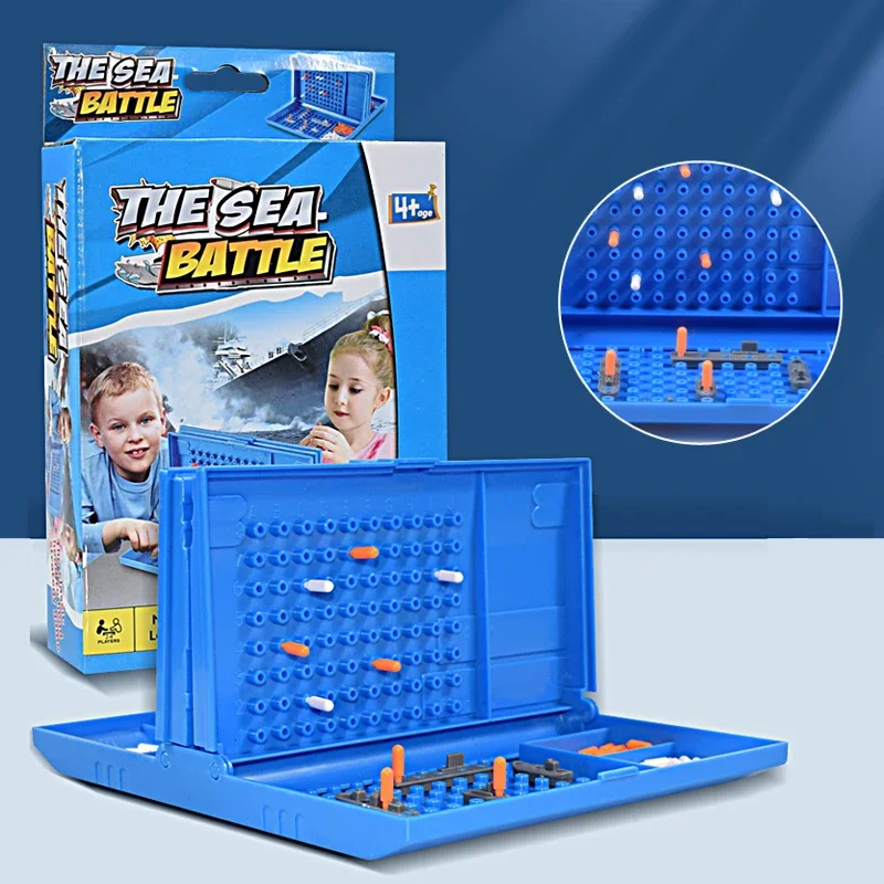 Two Person Table Game, Naval Battleship Fighting Game, Educational Traditional Toy, Children\'s Battleship Board Toy Game