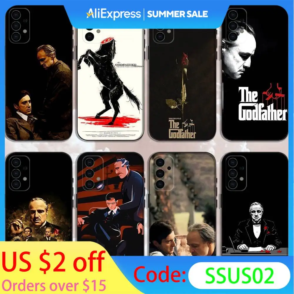 

The G-Godfather Phone Case For Samsung Galaxy A13,A21s,A22,A31,A32,A52,A53,A71,A80,Soft Black Shell