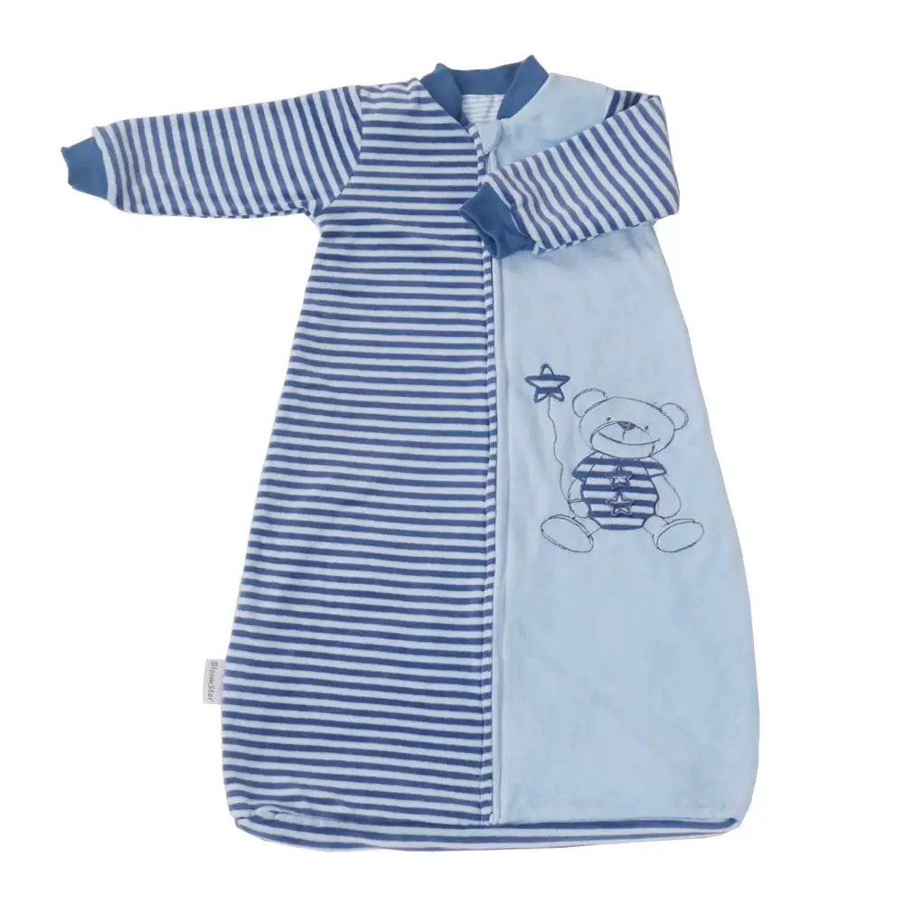 

Extra Large Toddler Sleep Sack with Long Sleeves, Warm Tog 2.0, Soft Cotton Velvet for Ages 4-6 Years