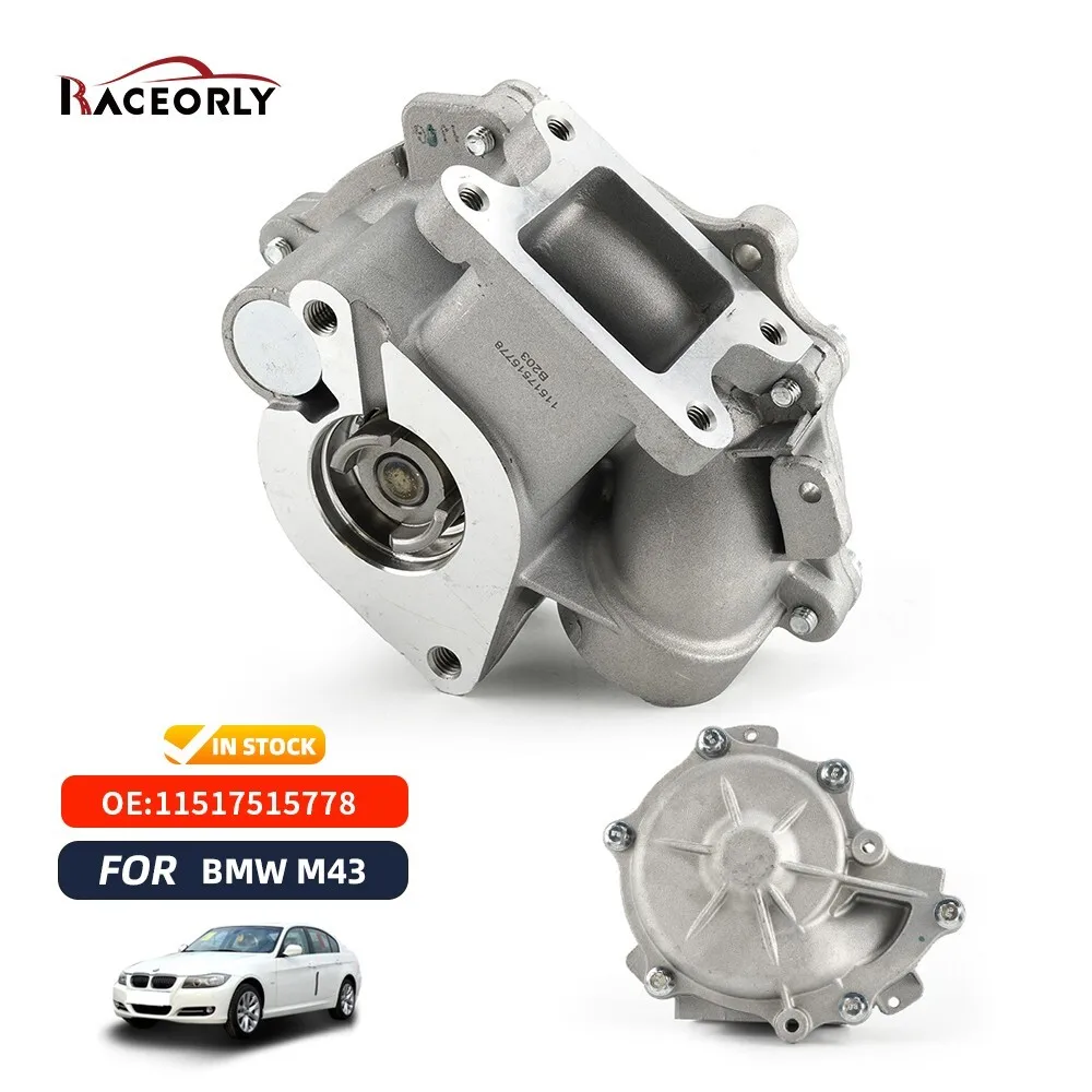 RACEORLY Bomba de agua y termostato del motor para BMW 12-15 Serie 3 X1 E90 E84 N46