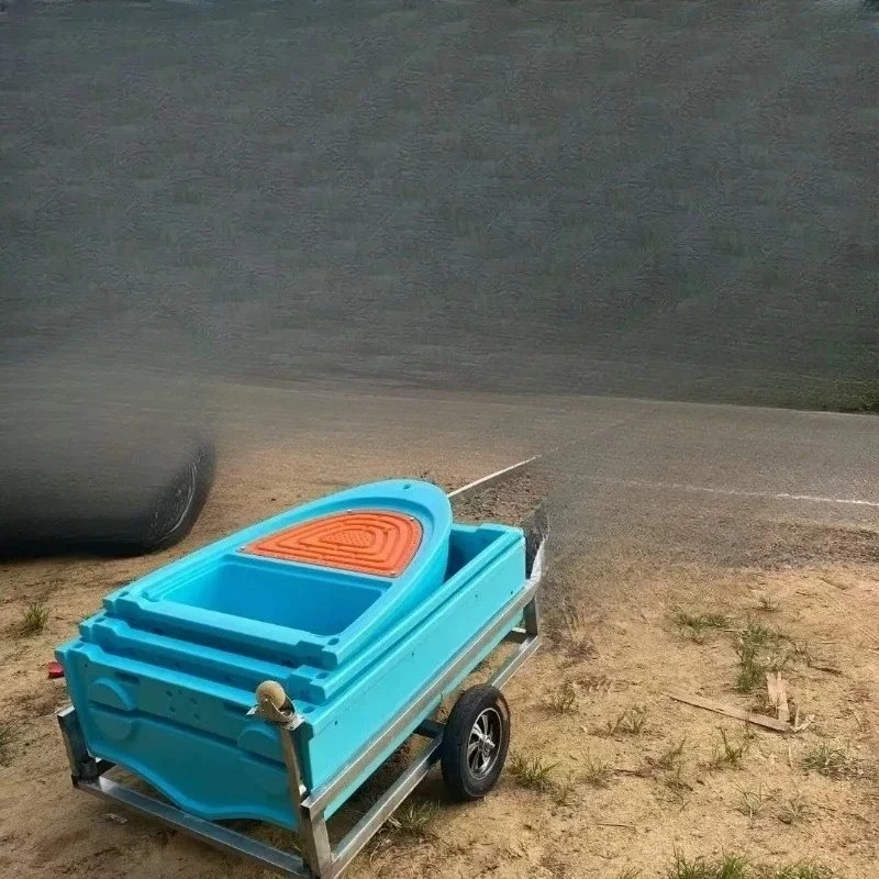 Easy Handling Foldable Plastic Fishing Boat