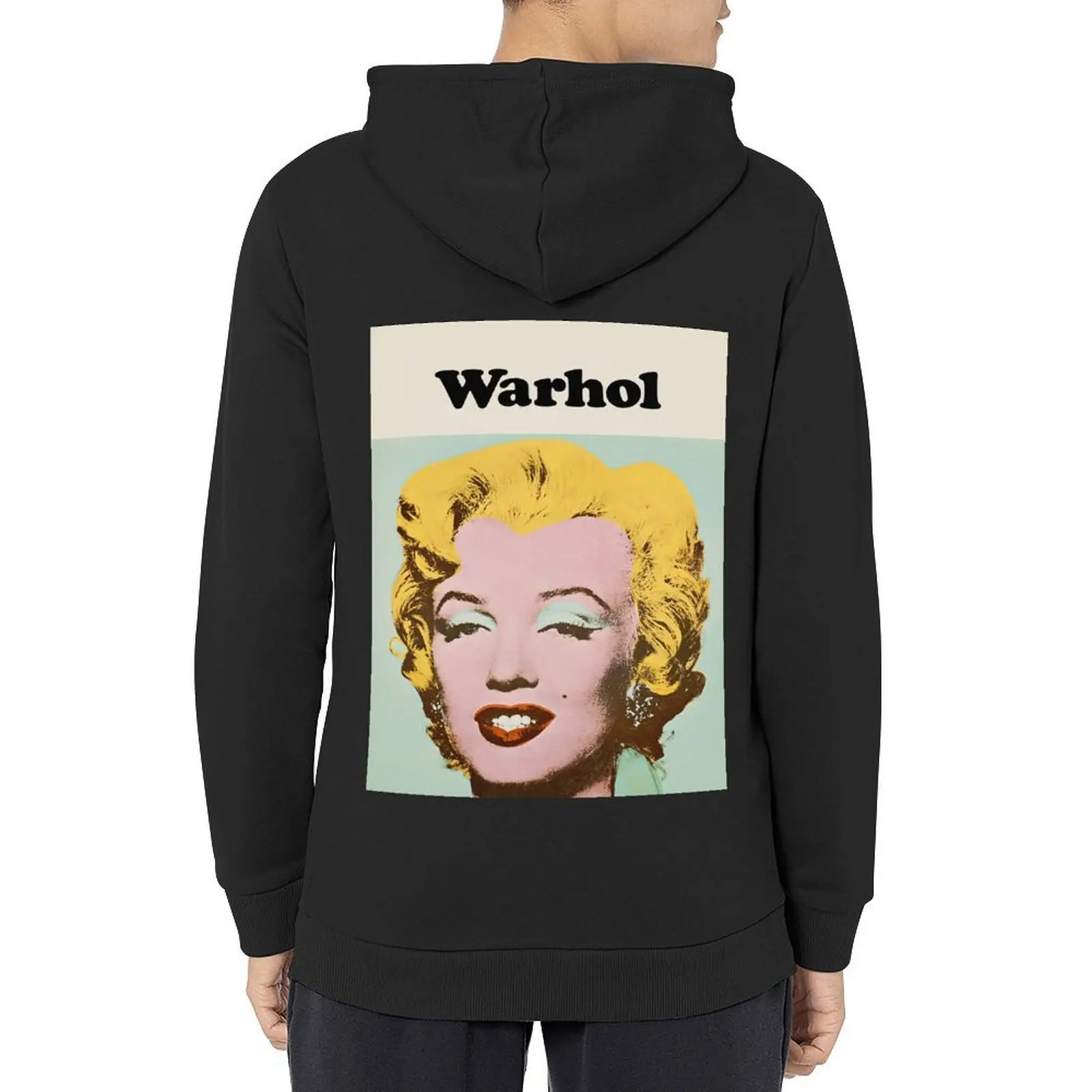

Andy Warhol Exhibition poster 1971 Hoodie clothes for men hooded shirt graphic t shirts men anime clothes graphic hoodies