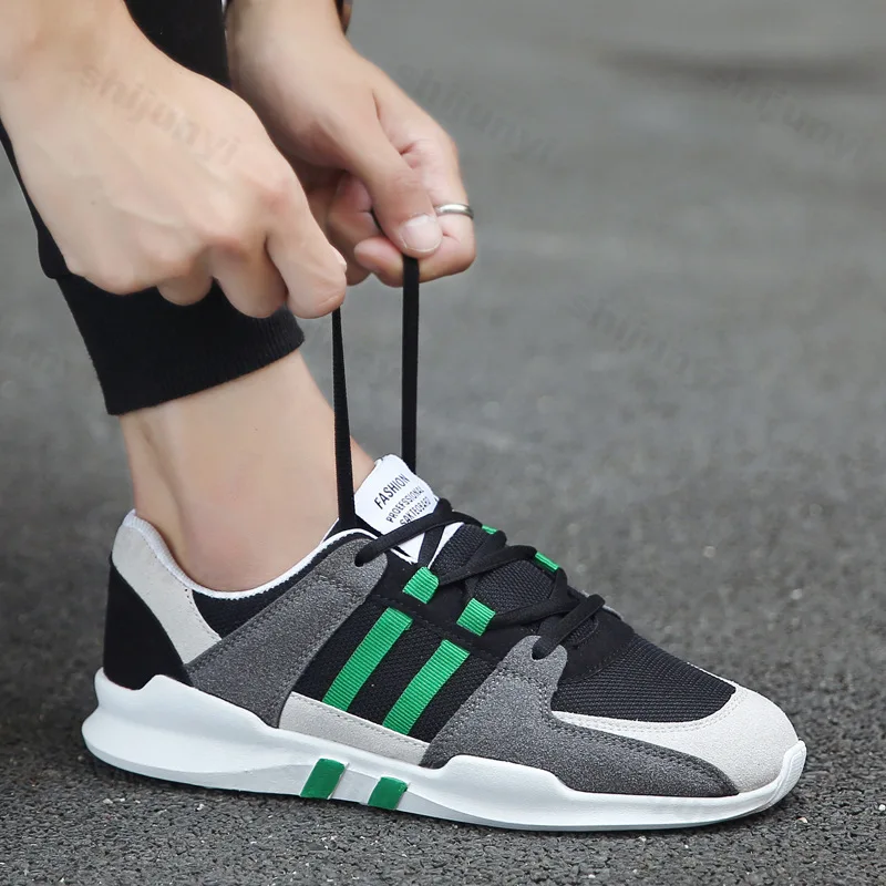 

Men's Sports Casual Shoes 2025 Spring New Anti Slip Fashion Trend Mesh Breathable Shoes Comfortable Thick Soled Chunky sneakers