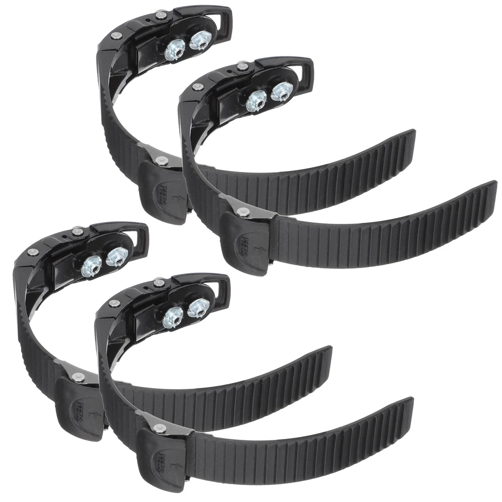 

4Pcs Roller Skate Buckle Straps Adjustable Replacement Fixing Buckles for Inline Skating Shoes Accessories