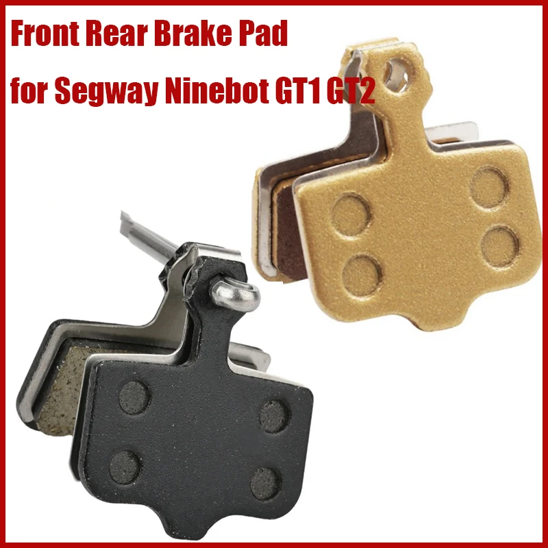 Metal Disc Brake Pads For Zero 8X 10X 11X VSETT 10 Kugoo G1 Segway Ninebot GT1 GT2 Wear MTB Electric Scooter Resistance Cycling