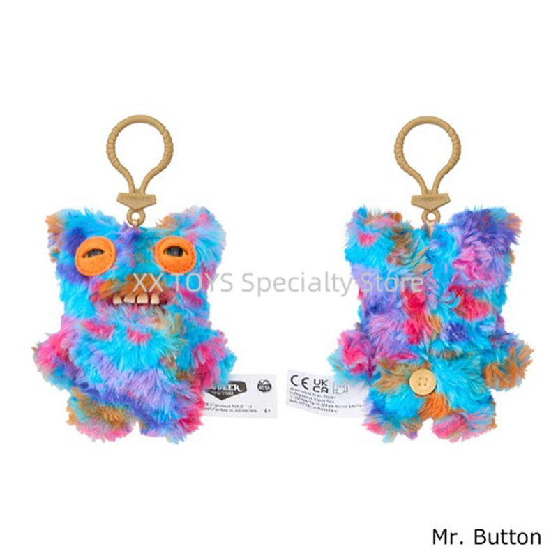 Fuggler Funny Ugly Monster Plush Keychain Pendant Quirky Funny Tooth Monster Schoolbag Keys Decoration Pendants Keychain Doll