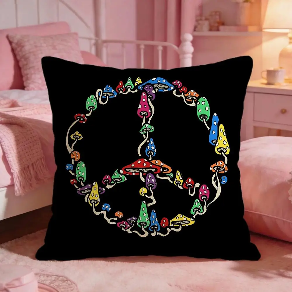 SpookyHalloweenVibe Cushion Cover Premium Comfort Reversible Pillow Cove -Two in One Design for Any Room & Car Interior