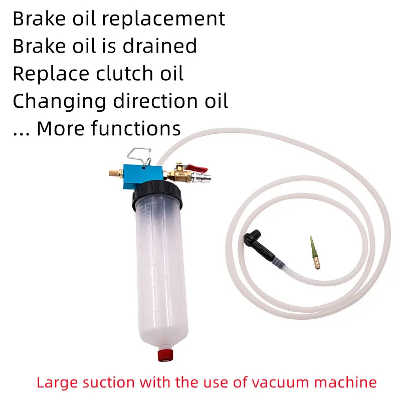 Auto Car Brake Fluid Oil Change Replacement Tool Brake Fluid Drained Bleeder Pneumatic Vacuum Bleeder Extractor for Motorcycle