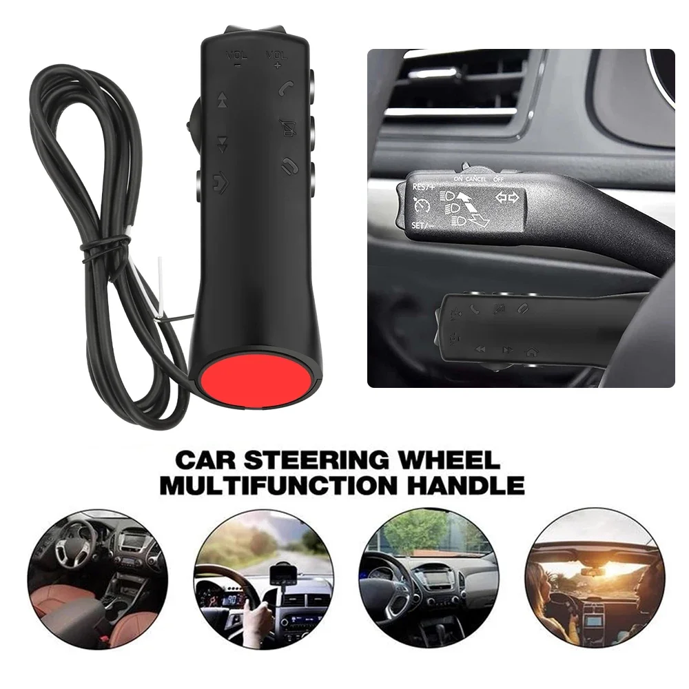 10 Keys Button Car Steering Wheel Multi-functional Remote Controller for Car Audio Music Player GPS Navigation DVD Android