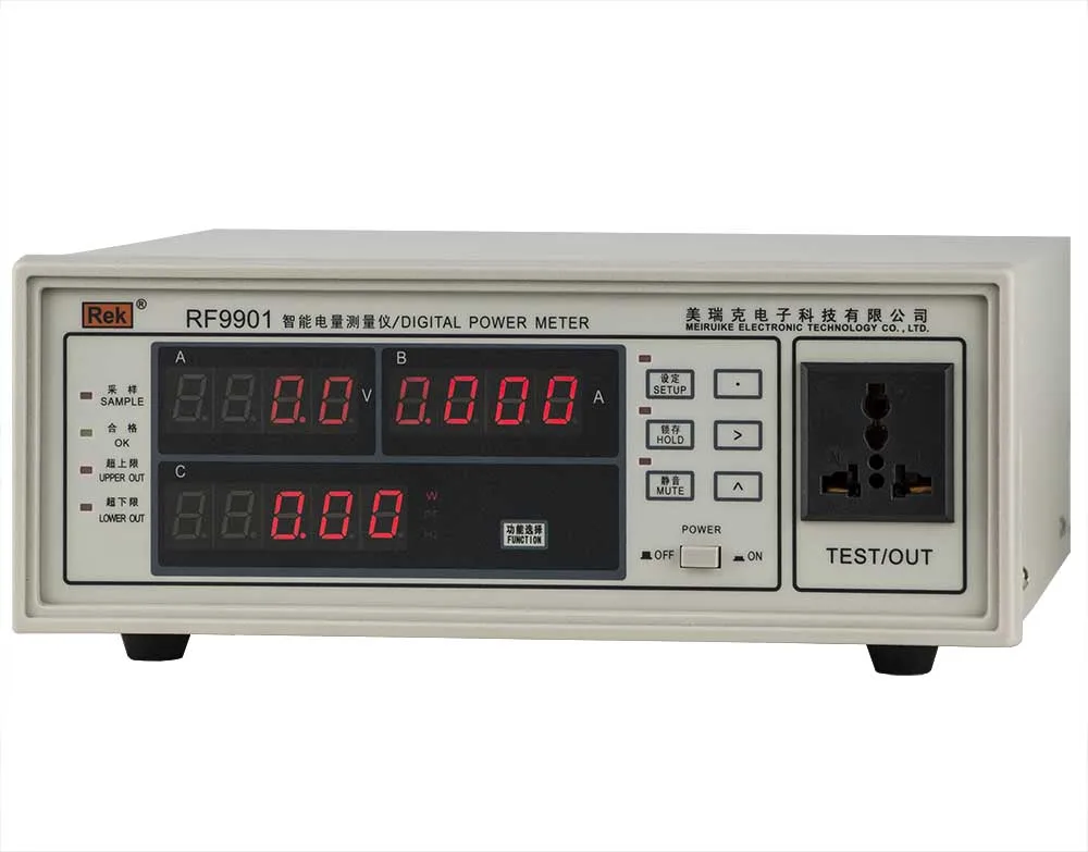 RF9901 300V 20A 6KV 45-65Hz High Quality Digital Wattmeter Power Energy Meter Power Meter Watts Voltage Ac Power Meter