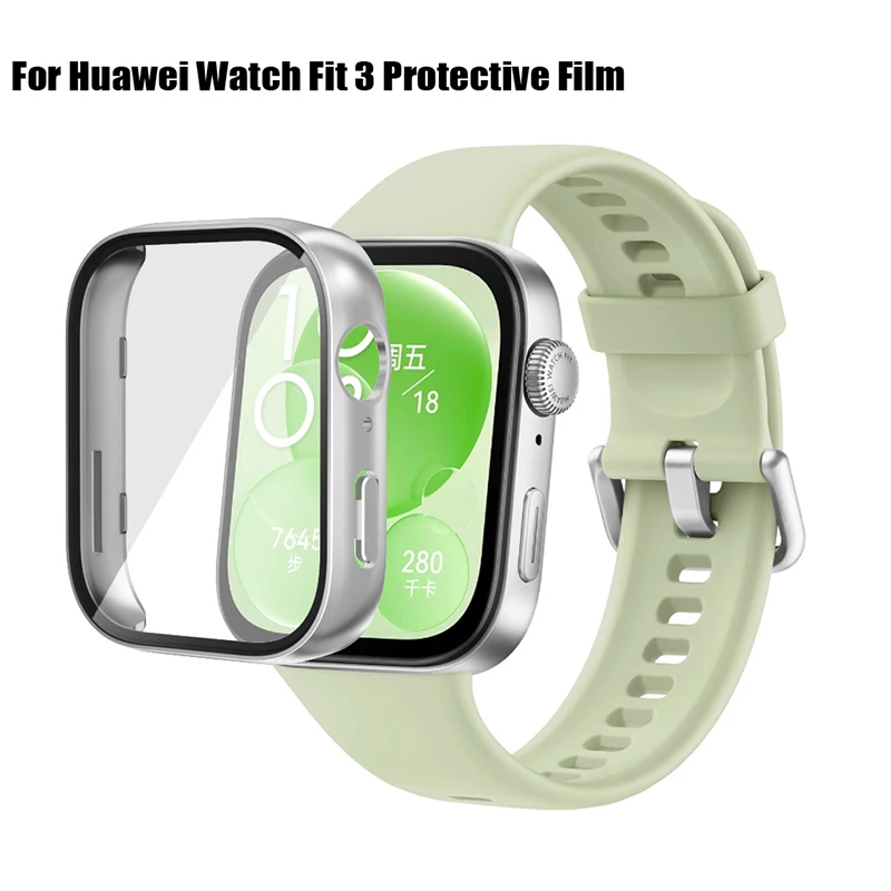 Casing pelindung untuk jam tangan Huawei Fit 3 buah pelindung layar jam tangan cangkang semua termasuk casing jam untuk JAM Huawei Fit 3 sampul