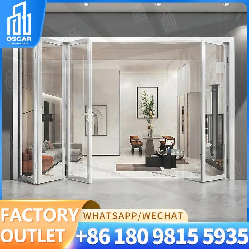 

Three Tracks Glides Multi layer Glass Sliding Door for Bedroom Office Balcony