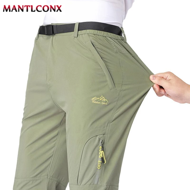 XL-5XL Lightweight Thin Summer Pants for Men Sweatpants Stretch Quick Dry Trousers Men Hiking Camping Men's Pants Joggers Summer