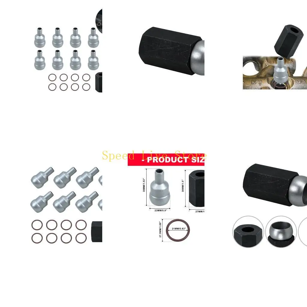 547C Reliable High Pressure Fuels Repair Solution Includes Connectors and O Rings