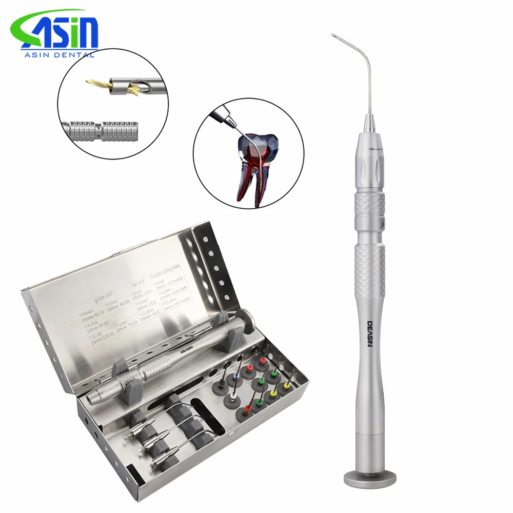 Dental Endodontic Endo File Removal System Kit Endo Broken File Removal Instrument Set Root Canal File Extractor For Clinic