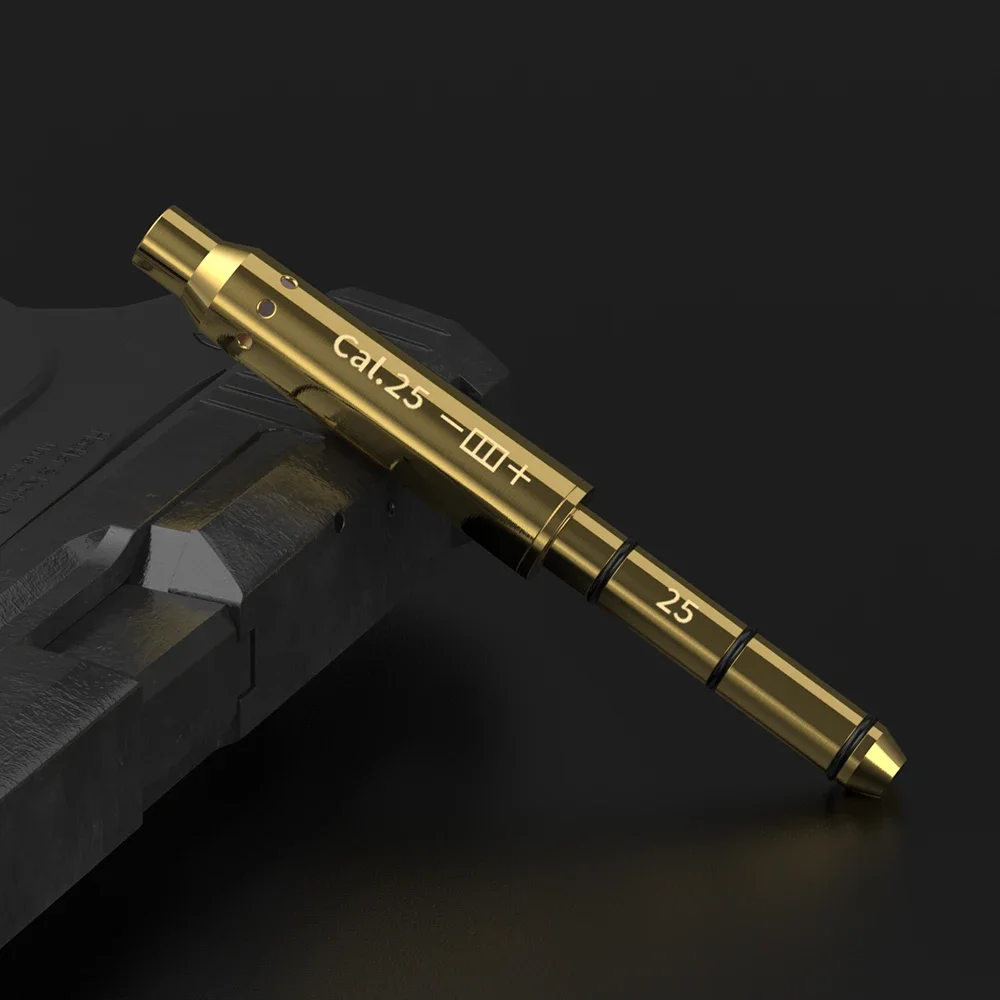 CAL25 Cartucho de mira laser vermelho para pistola e rifle - Acessório de caça para treinamento de tiro
