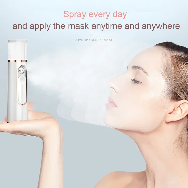 New Mist Sprayer Handheld Portable Air Humidifier 30ml USB Atomizer Air Purifier Aromatherapy Essential Oil Diffuser Hydrator