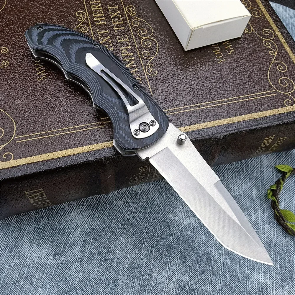 Tactical Pocket Flipper Assisted Folding Knife 7Cr13Mov Tanto Blade Mikata Handle Survival Hunt Knives Outdoor Camping EDC Tool