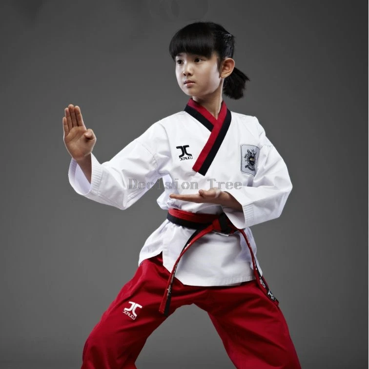 2024 taekwondo uniform children's training uniform coach uniform male and female adult long and short sleeve performance uniform