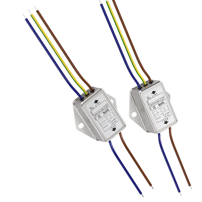 CW1B-3/6/10A-L (040) line purification EMI power filter 3 6 10A anti-interference single-phase