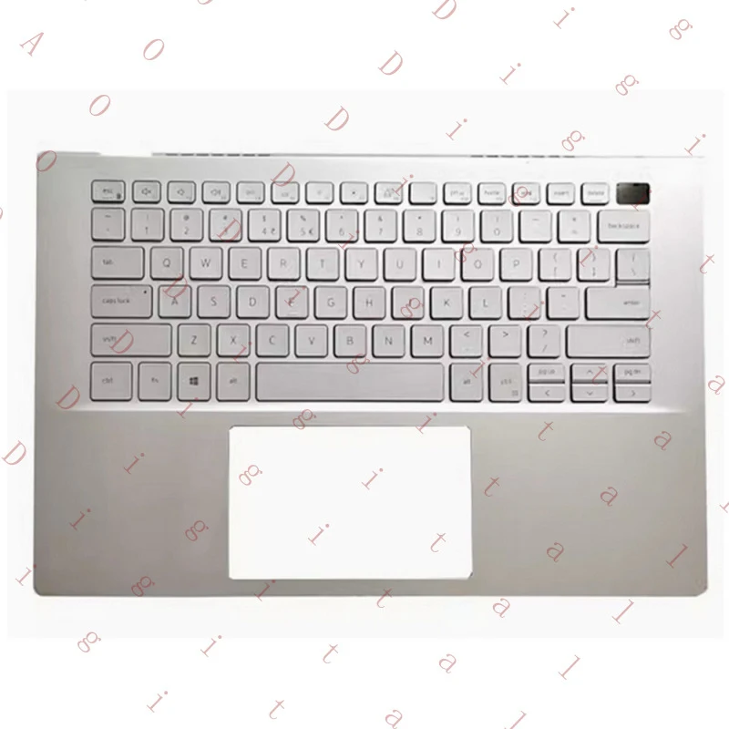 

WW For Dell Inspiron 5401 5402 5405 LCD Back Cover /Keyboard Palmrest Silver 0WK1KG