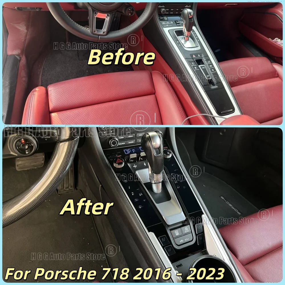 

Автомобильный экран для Porsche 718 2016-2023: модификация интерьера, центральная консоль, сенсорный ЖК-дисплей