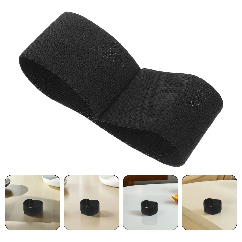 

8pcs Black Elastic Mourning Armbands Funeral Death Arm Bands Remembrance Memory Adjustable Fit Sports Team Events