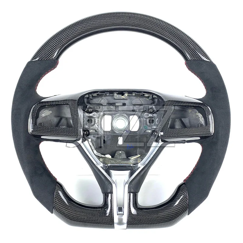 

For Masaratti Gibori Levante MC20 Sport Carbon Fiber Steering Wheel Automotive Interior 2015 2016 2018 2019 2021 2022 2023