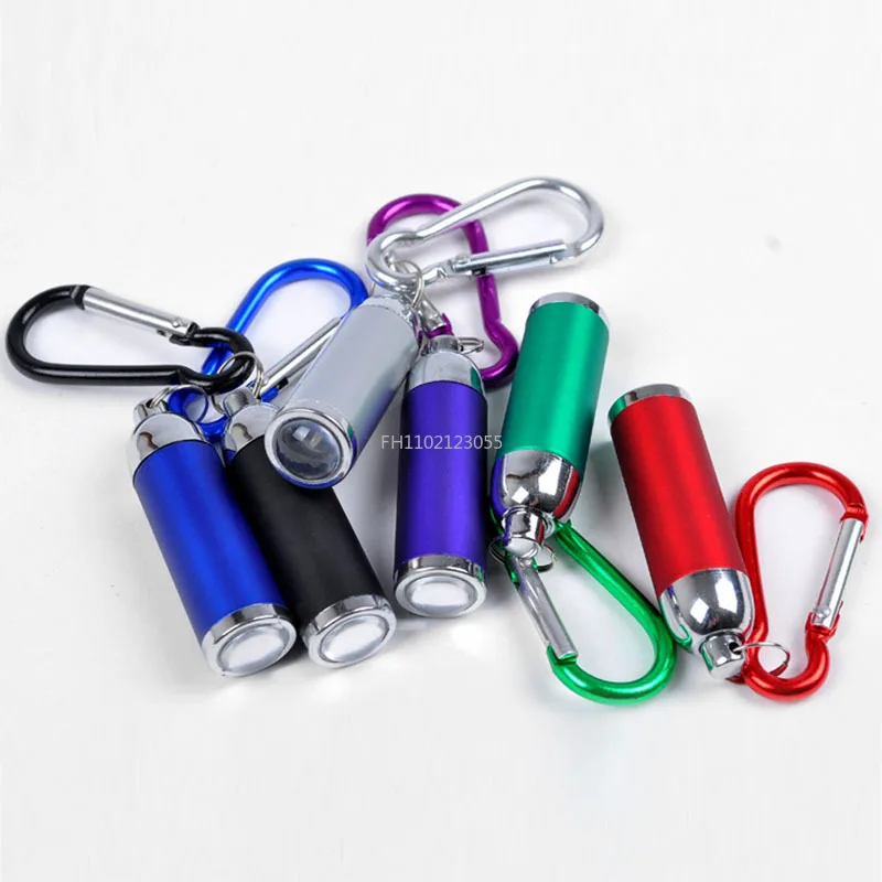 1pcs LED Mini Torches Keychain Flashlight Mini Flashlight Pocket Keychain Light Torch Emegency Light Camping Light