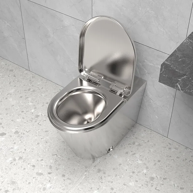 for 304 Stainless Steel Toilet Antifreeze Crack Resistant Deodorant Tankless Design Durable Sanitary Ware for Bathroom Use