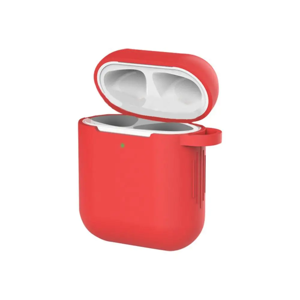 Силиконовые беспроводные Bluetooth-наушники с защитным футляром для 1 2
