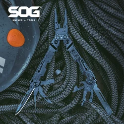 SOG 18 In 1 POWERACCESS Portable Multi-tool Pliers Pocket Knives Tactical Gear EDC Lightweight Outdoor Camping Survival Tools