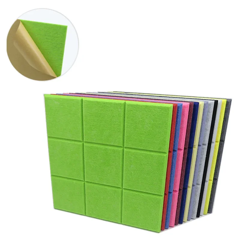 Self-adhesive Sound-absorbing Board Audio-visual Conference Room Piano Room Drum Classroom Kindergarten Wall Insulation Decor