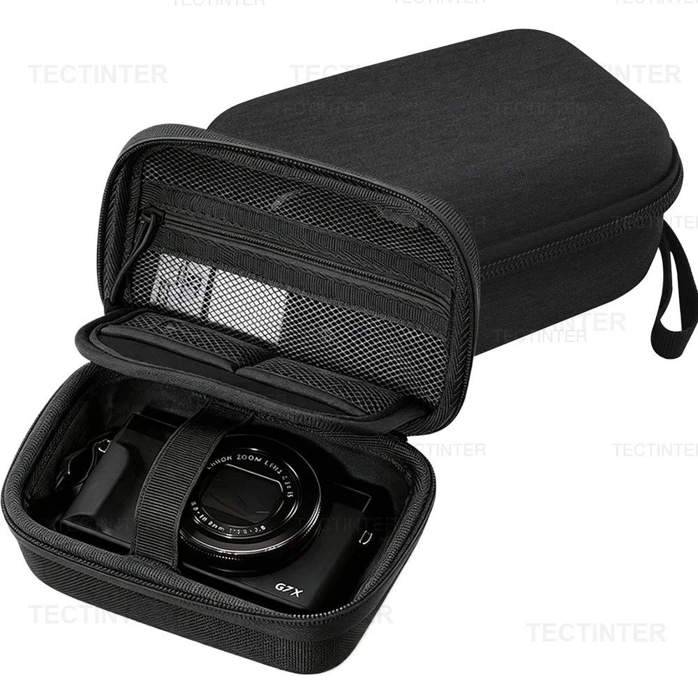 For Canon G7X Mark III Mark II Camera Bag Case For Sony Cybershot PowerShot SX740 Shockproof Hard Shell Protective Carrying Box