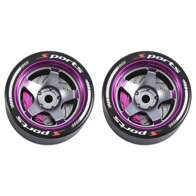 

BEDW-2X For SANWA MT4/FUTABA 4PX /Flysky NB4 /KO EX Next /WFLY X9 Remote Control Universal Handwheel Steering Wheel Purple