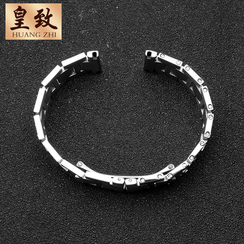 Stainless Steel Watch Band For Cartier Tank Solo Claire Men's and Women's Fine Steel Watch Strap 16mm 18mm 20mm 22mm 23 Bracelet